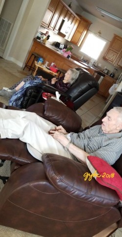 Watching tv