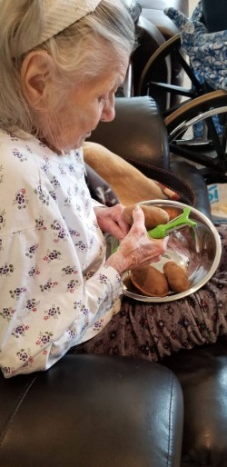 Preparing food