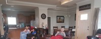 Watching tv